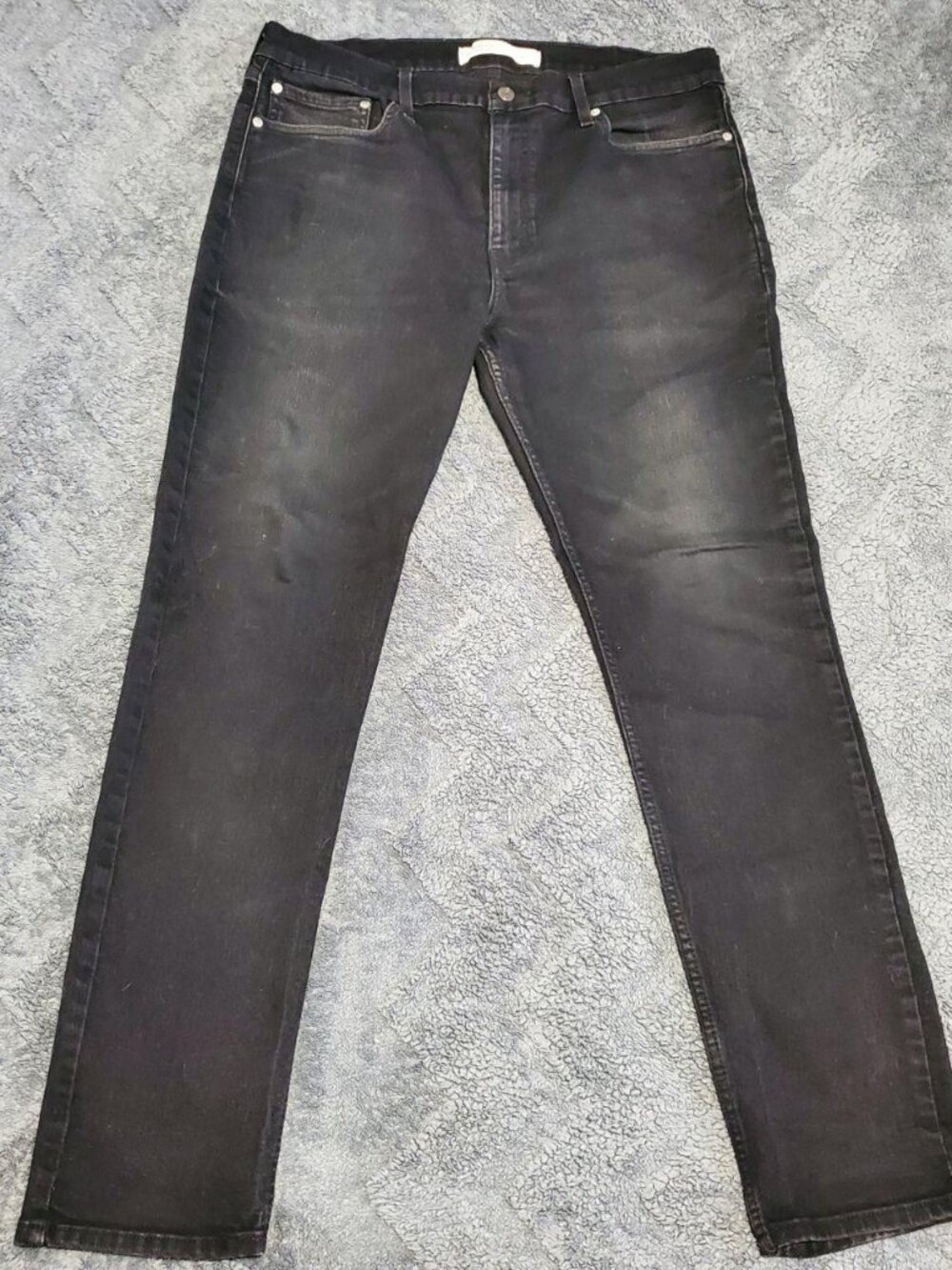Signature by Levi Strauss S37 Slim Black Jeans 38x32